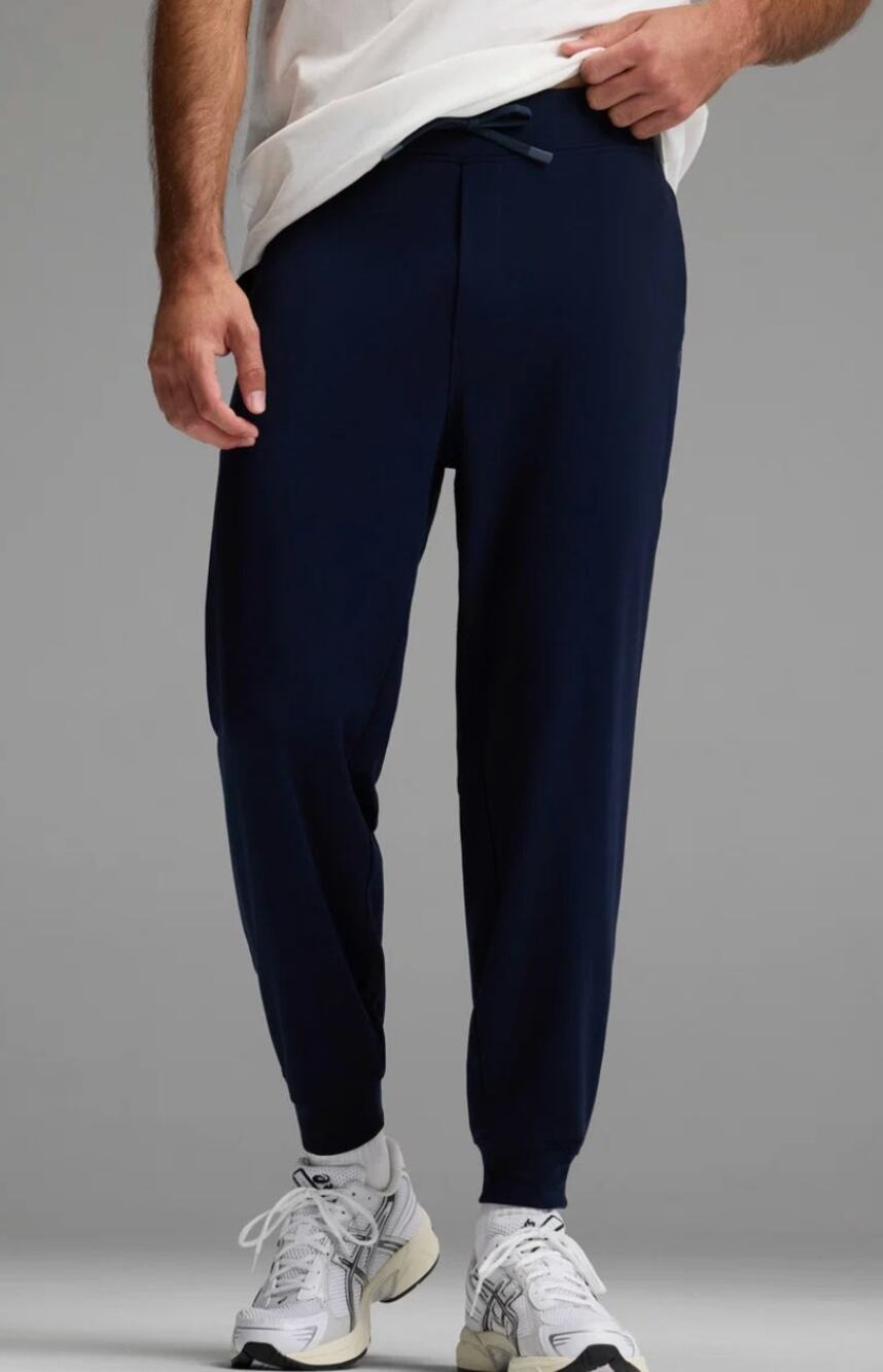 NWT Cozy Earth Men's bamboo jogger pants Navy Sz S $88